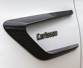 Carlsson Front Fender Add-On Garnish (Carbon Fiber) for Mercedes C63 AMG W205 (Incl S)