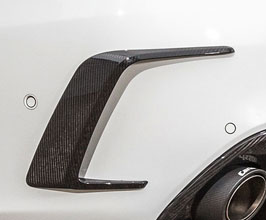 Carlsson Rear Air Outtet Frames (Carbon Fiber) for Mercedes C-Class W205