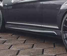 PRIOR Design PD Black Edition V4 Aerodynamic Side Steps (FRP) for Mercedes CL-Class C216