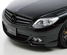 WALD Sports Line Black Bison Edition Front Half Spoiler (FRP) for Mercedes CL550 / CL600 / CL63 AMG W216