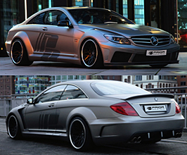 PRIOR Design PD Black Edition V2 Aerodynamic Wide Body Kit (FRP) for Mercedes CL-Class C216