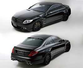 WALD Sports Line Black Bison Edition Half Spoiler Kit (FRP) for Mercedes CL550 / CL600 / CL63 AMG W216
