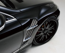 WALD Sports Line Black Bison Edition Front Vented Fenders (FRP) for Mercedes CL550 / CL600 / CL63 AMG W216
