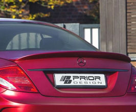 PRIOR Design PD Black Edition V4 Aerodynamic Rear Trunk Spoiler (FRP) for Mercedes CL-Class AMG C216
