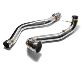 ARMYTRIX Cat Bypass Downpipe with Link Pipe and Cat Simulator (Stainless) for Mercedes CLA-Class C117