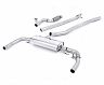 FABSPEED Race Catback Exhaust System with Valves (Stainless) for Mercedes CLA45 AMG C117 M133
