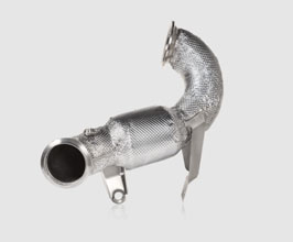 Akrapovic Downpipe with Cat (Stainless) for Mercedes CLA-Class C118