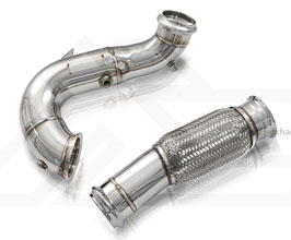 Fi Exhaust Ultra High Flow Cat Bypass Pipes (Stainless) for Mercedes CLA-Class C118