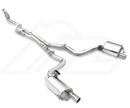 Fi Exhaust Valvetronic Exhaust System with Mid X-Pipe and Front Pipe (Stainless) for Mercedes CLS53 AMG C257