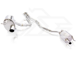 Fi Exhaust Valvetronic Exhaust System with Mid X-Pipe (Stainless) for Mercedes CLS-Class W218