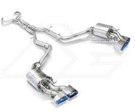 Fi Exhaust Valvetronic Exhaust System with Mid X-Pipe (Stainless) for Mercedes CLS400 W218