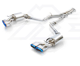 Fi Exhaust Valvetronic Exhaust System with Mid X-Pipe (Stainless) for Mercedes CLS63 AMG W218