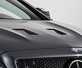 PRIOR Design PD Black Edition Hood Bonnet Inserts (FRP) for Mercedes CLS-Class W218