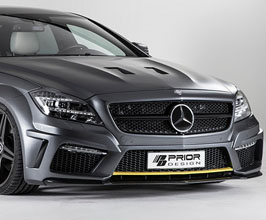 PRIOR Design PD550 Black Edition Aerodynamic Front Bumper (FRP) for Mercedes CLS-Class W218