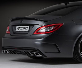 PRIOR Design PD550 Black Edition Aerodynamic Rear Bumper (FRP) for Mercedes CLS-Class W218