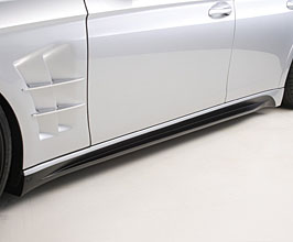 WALD Sports Line Black Bison Edition Side Steps (FRP) for Mercedes CLS350 / CLS500 / CLS550 W219
