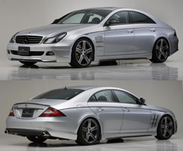 WALD Sports Line Half Spoiler Kit (FRP) for Mercedes CLS-Class W219