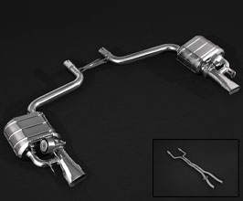 Capristo Valved Exhaust System with Mid Pipes (Stainless) for Mercedes E-Class C238
