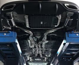 Fi Exhaust Valvetronic Exhaust System with Mid Pipe and Front Pipe (Stainless) for Mercedes E43 AMG / E400 C238
