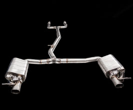 iPE Valvetronic Exhaust System with Mid Pipe and Front Pipe (Stainless) for Mercedes E-Class E400 / E450 with M267 Engine C238