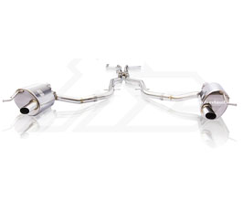 Fi Exhaust Valvetronic Exhaust System with Mid X-Pipe (Stainless) for Mercedes E350 W212