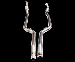 iPE Down Pipes with Cats - 200 Cell (Stainless) for Mercedes E-Class E63 AMG 4WD with M157 Engine W212