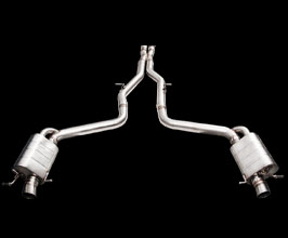 iPE Valvetronic Exhaust System with Mid Pipe (Stainless) for Mercedes E-Class E63 AMG 4WD with M157 Engine W212