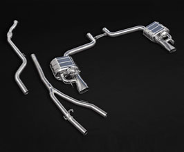 Capristo Valved Exhaust System with Mid Pipes (Stainless) for Mercedes E53 AMG W213