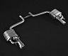 Capristo Valved Exhaust System with Mid Pipes (Stainless)
