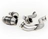 FABSPEED Hi-Flow Downpipes with Sport Cats - 200 Cell (Stainless)
