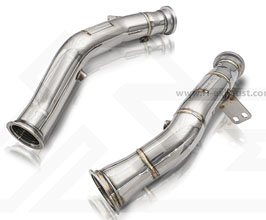 Fi Exhaust Ultra High Flow Cat Bypass Pipes (Stainless) for Mercedes E43 AMG W213