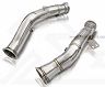 Fi Exhaust Ultra High Flow Cat Bypass Pipes (Stainless) for Mercedes E43 AMG W213