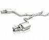 Fi Exhaust Valvetronic Exhaust System with Mid X-Pipe (Stainless) for Mercedes E63 AMG W213