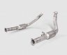 Akrapovic Downpipes with Cats - 300 Cell (Stainless)