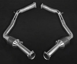 Capristo Downpipes with Sports Cats - 100 Cell (Stainless) for Mercedes G-Class W463