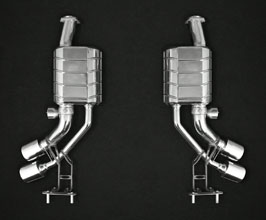 Capristo Valved Exhaust System with Quad Tips (Stainless) for Mercedes G550 / G500 / G63 AMG W463