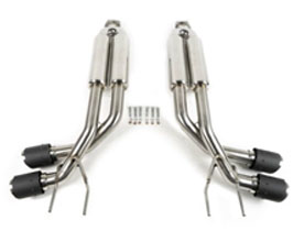 FABSPEED MaxFlo Performance Exhaust System with Quad Tips (Stainless) for Mercedes G63 AMG W463
