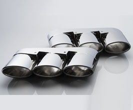 WALD DTM Sports Side Muffler Cutter - Six Tips (Stainless) for Mercedes G550 W463