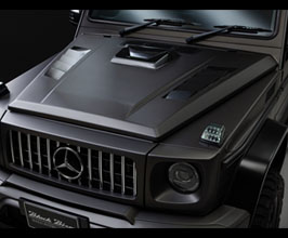 WALD Sports Line Black Bison Edition Aero Bonnet Cover (FRP with Carbon Fiber) for Mercedes G550 / G500 / G350 / G63 AMG W463