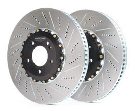 GiroDisc Rotors - Front (Iron) for Mercedes G63 AMG W453