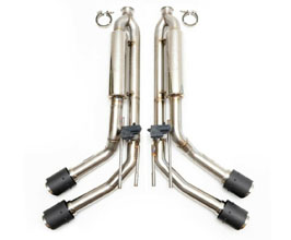 FABSPEED Valvetronic Exhaust System with Quad Tips (Stainless) for Mercedes G63 AMG W463A