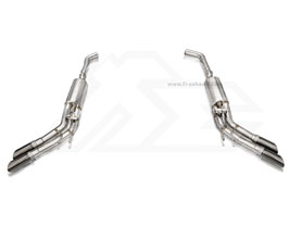 Fi Exhaust Valvetronic Exhaust System - Quad Tips (Stainless) for Mercedes G-Class W463A