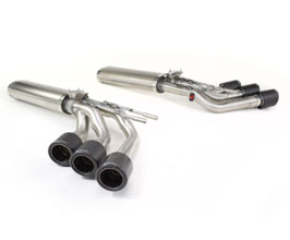QuickSilver Titan Exhaust System with Tri Tips (Stainless with Titanium) for Mercedes G63 / G550 / G500 W463