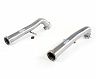 QuickSilver Secondary Cat Bypass Pipes (Stainless) for Mercedes CL63 / CL65 AMG W205