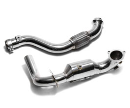 ARMYTRIX Sport Cat Pipe with Link Pipe - 200 Cell (Stainless) for Mercedes GLA-Class X156