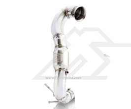 Fi Exhaust Racing Cat Pipe with S Pipe - 100 Cell (Stainless) for Mercedes GLA-Class X156