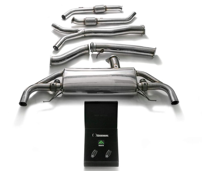 ARMYTRIX Valvetronic Catback Exhaust System (Stainless) for Mercedes GLC-Class X253