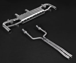 Capristo Valved Exhaust System with Mid Pipes (Stainless) for Mercedes GLC63 AMG X253 / C253 (Incl S)