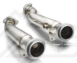 Fi Exhaust Sport Cat Pipes - 200 Cell (Stainless) for Mercedes GLC43 AMG X253/C253