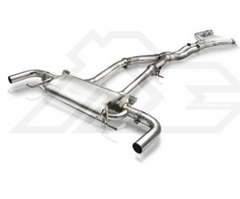 Fi Exhaust Valvetronic Exhaust System with Mid X-Pipe and Front Pipe (Stainless) for Mercedes GLC43 AMG X253/C253